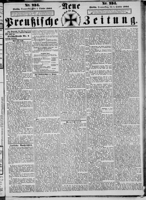 Neue preußische Zeitung vom 06.10.1864
