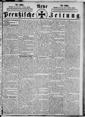 Neue preußische Zeitung vom 07.10.1864