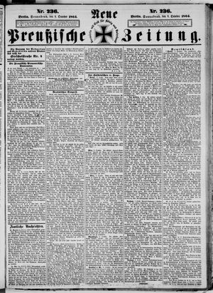 Neue preußische Zeitung vom 08.10.1864