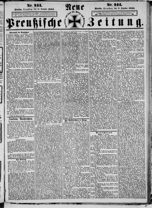 Neue preußische Zeitung vom 18.10.1864