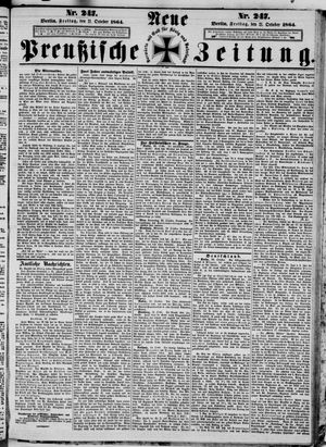 Neue preußische Zeitung vom 21.10.1864