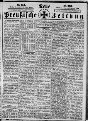 Neue preußische Zeitung vom 28.10.1864