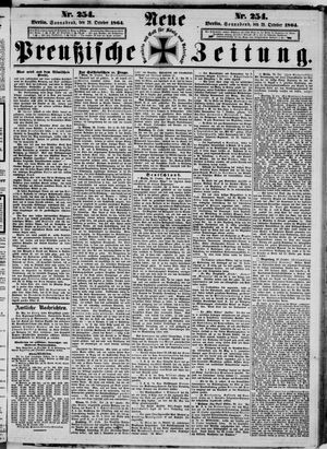 Neue preußische Zeitung vom 29.10.1864