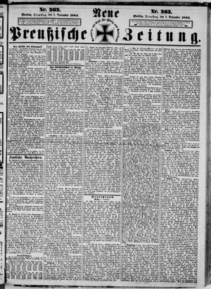 Neue preußische Zeitung vom 08.11.1864