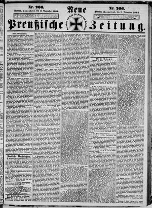 Neue preußische Zeitung vom 12.11.1864