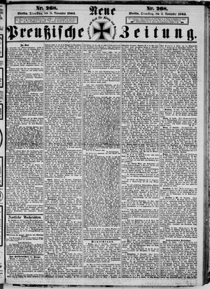 Neue preußische Zeitung vom 15.11.1864