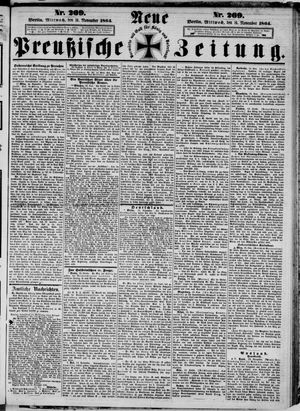 Neue preußische Zeitung vom 16.11.1864