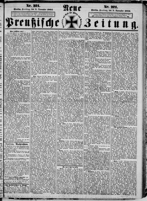 Neue preußische Zeitung vom 18.11.1864