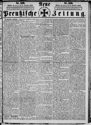 Neue preußische Zeitung vom 20.11.1864