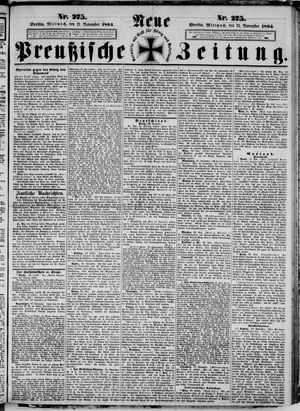 Neue preußische Zeitung vom 23.11.1864
