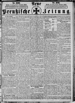 Neue preußische Zeitung vom 29.11.1864
