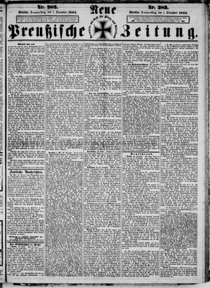 Neue preußische Zeitung vom 01.12.1864