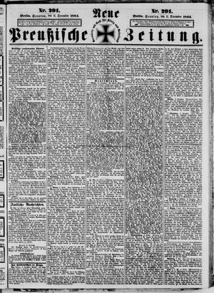 Neue preußische Zeitung vom 11.12.1864