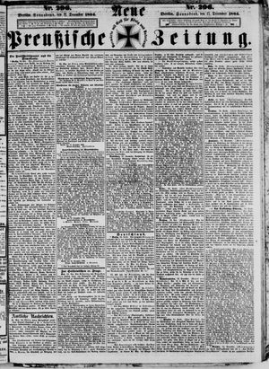 Neue preußische Zeitung vom 17.12.1864