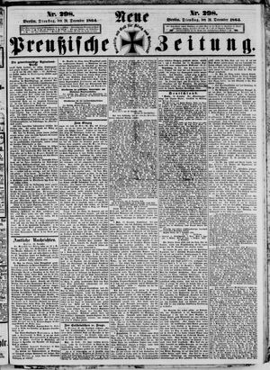 Neue preußische Zeitung vom 20.12.1864