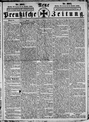 Neue preußische Zeitung vom 28.12.1864
