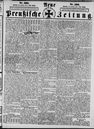 Neue preußische Zeitung vom 02.05.1865