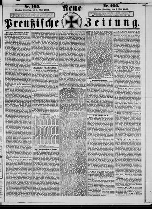 Neue preußische Zeitung vom 05.05.1865