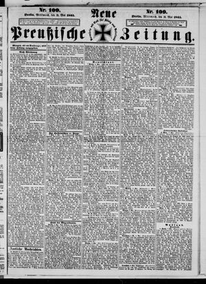 Neue preußische Zeitung vom 10.05.1865
