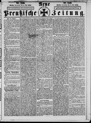 Neue preußische Zeitung vom 16.05.1865