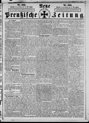 Neue preußische Zeitung vom 18.05.1865