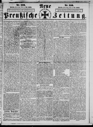 Neue preußische Zeitung vom 19.05.1865