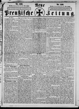 Neue preußische Zeitung vom 20.05.1865