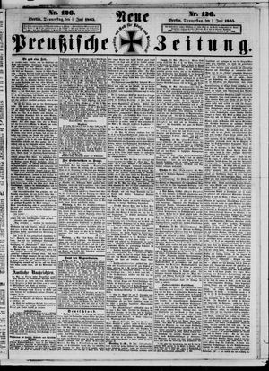 Neue preußische Zeitung vom 01.06.1865
