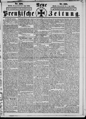 Neue preußische Zeitung vom 03.06.1865