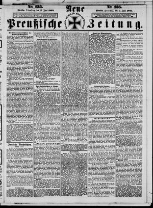 Neue preußische Zeitung vom 13.06.1865