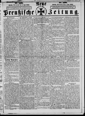 Neue preußische Zeitung vom 14.06.1865