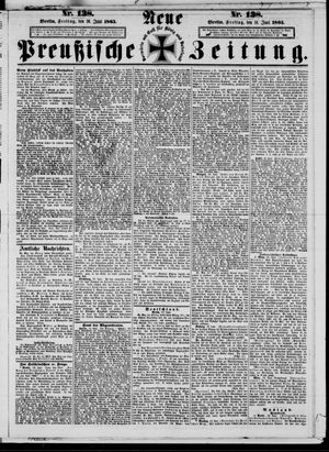 Neue preußische Zeitung vom 16.06.1865