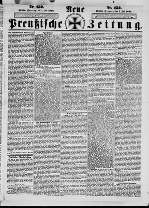 Neue preußische Zeitung vom 02.07.1865