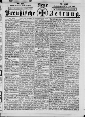 Neue preußische Zeitung vom 08.07.1865