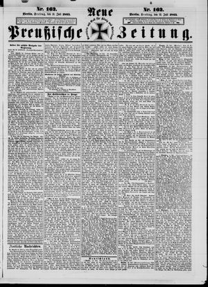 Neue preußische Zeitung vom 14.07.1865