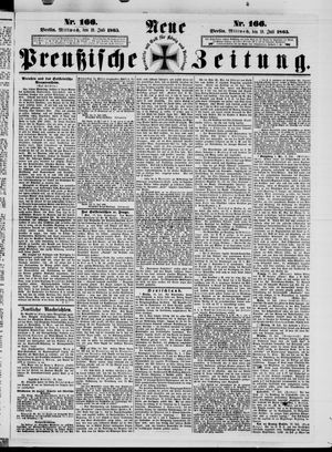 Neue preußische Zeitung vom 19.07.1865