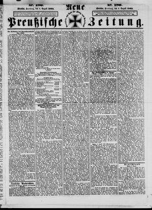 Neue preußische Zeitung vom 04.08.1865