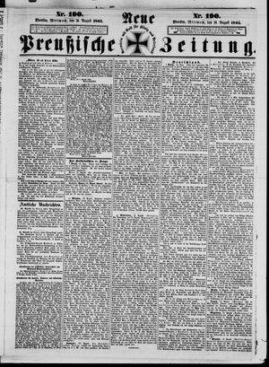 Neue preußische Zeitung vom 16.08.1865