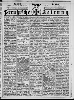 Neue preußische Zeitung vom 26.08.1865