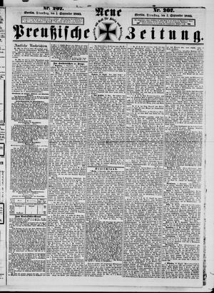 Neue preußische Zeitung vom 05.09.1865