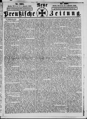 Neue preußische Zeitung vom 06.09.1865