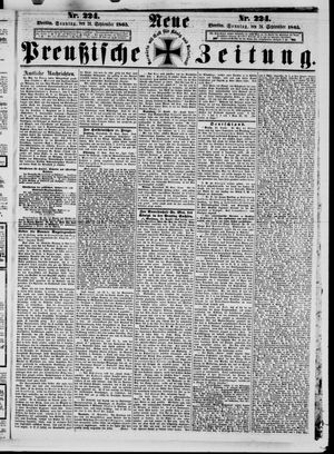 Neue preußische Zeitung vom 24.09.1865