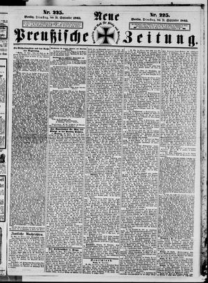 Neue preußische Zeitung vom 26.09.1865