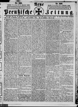 Neue preußische Zeitung vom 28.09.1865