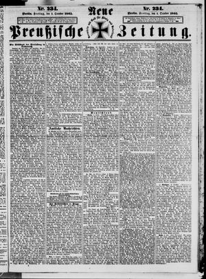 Neue preußische Zeitung vom 06.10.1865