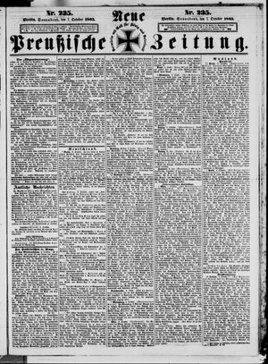 Neue preußische Zeitung vom 07.10.1865