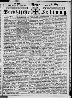 Neue preußische Zeitung vom 08.10.1865