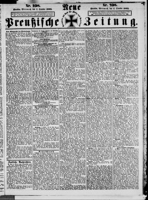 Neue preußische Zeitung vom 11.10.1865
