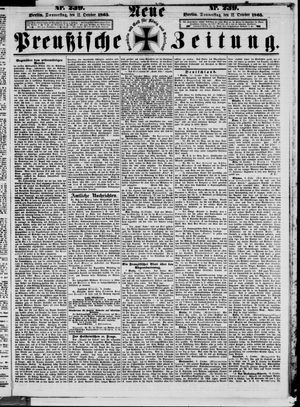 Neue preußische Zeitung vom 12.10.1865