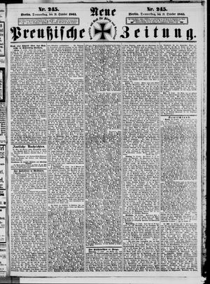 Neue preußische Zeitung vom 19.10.1865